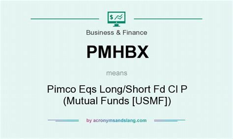 PMHBX PIMCO EqS® Long/Short Fund .